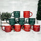 Christmas Coffee Bar Ideas & Home Decor, Holiday Coffee Bar Mug Collection