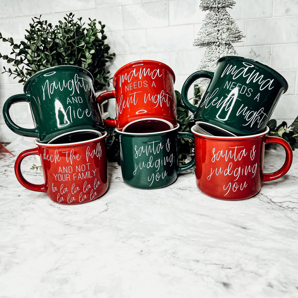 Unique Christmas Coffee Mug Sets Modern