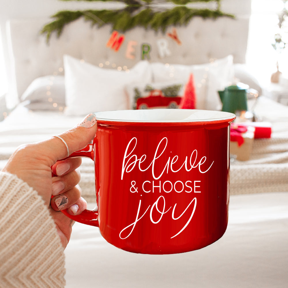 Believe & Joy Mug