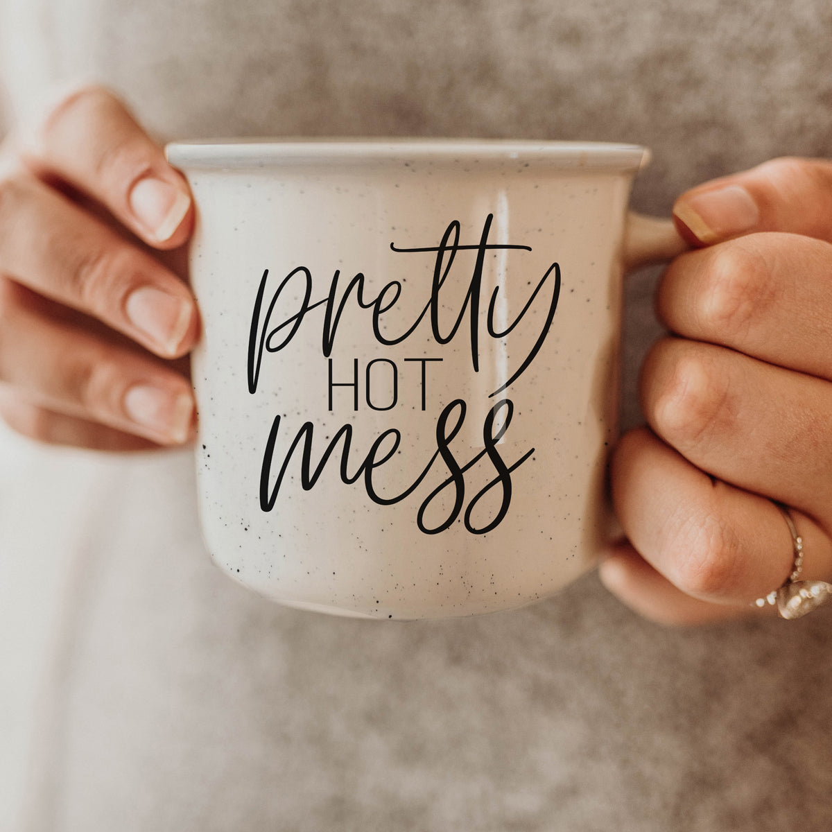 Pretty Hot Mess Quote Gifts, Ceramic Mug