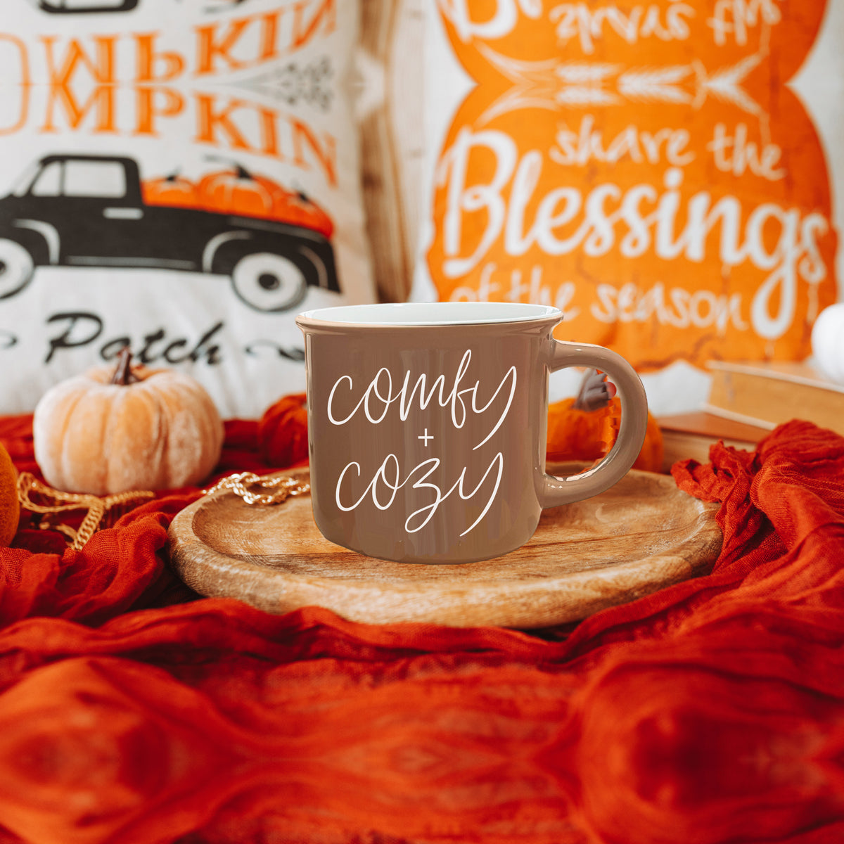 Fall mug cute - Comfy and Cozy Coffee Mug Ceramic