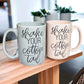Shake your cotton tail coffee mugs