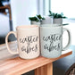 Easter Vibes Coffee Mugs in pastel colors and ceramic