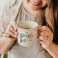 Farmhouse Coffee Bar Mugs With Quotes