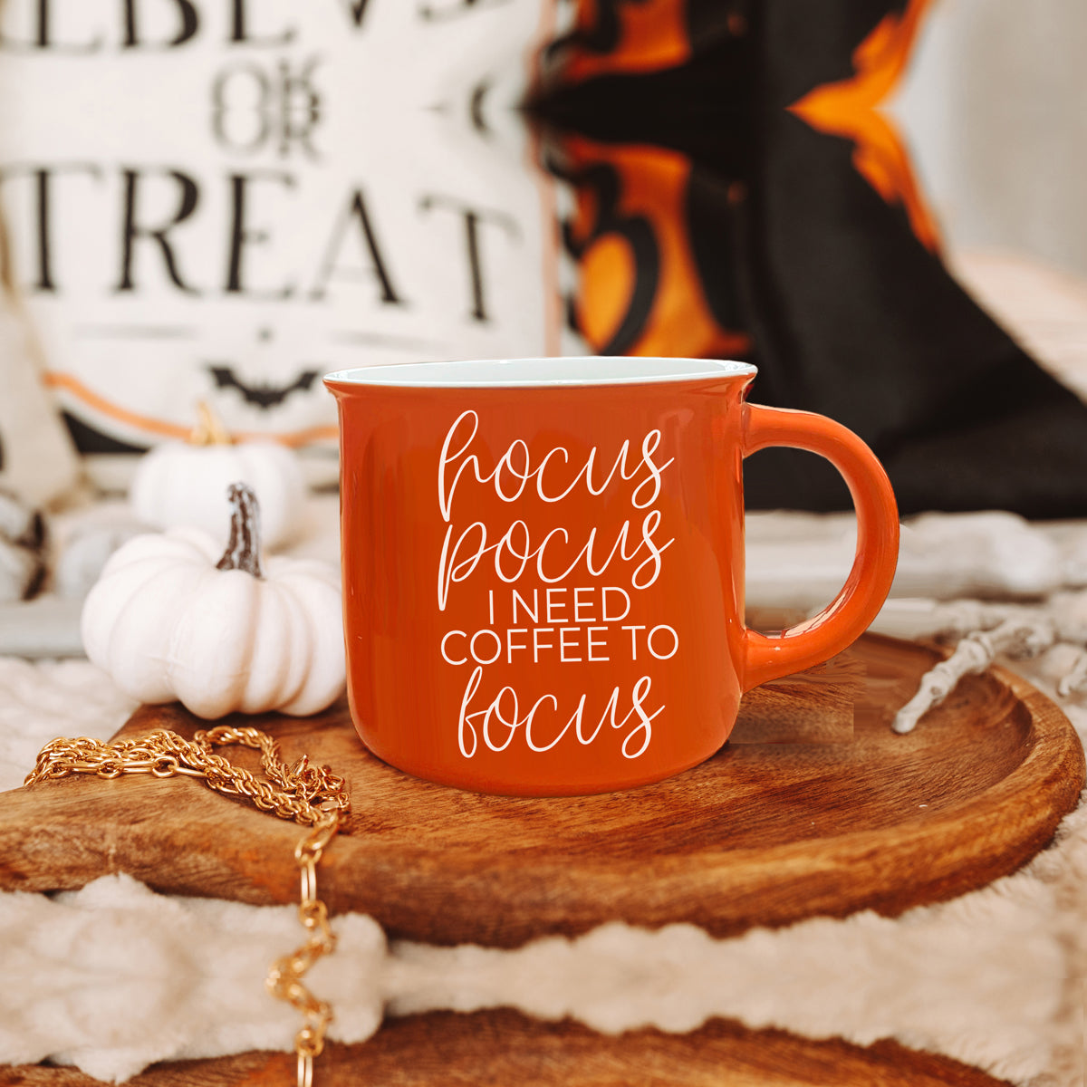 Modern Halloween Coffee Mugs Cute, Orange Cups