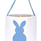 Blue bunny Easter basket. Can be monogrammed!