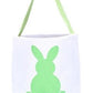 Green bunny Easter basket. Can be monogrammed!